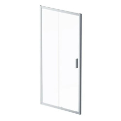 Душові двері Am.Pm Gem Solo Slide W90UG-100-1S-195MT (100 см, прозоре скло, профіль хром матовий)