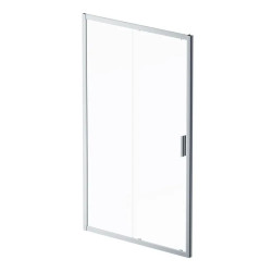 Душові двері Am.Pm Gem Solo Slide W90UG-120-1S-195MT (120 см, прозоре скло, профіль хром матовий)
