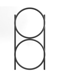 Полотенцесушитель Genesis Aqua Aura 122x60 черный