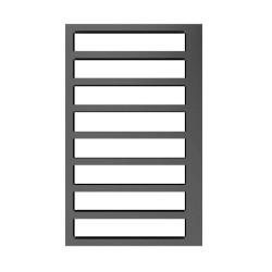 Полотенцесушитель Genesis Aqua Step 1000x530 графит