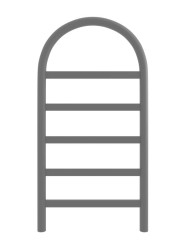 Полотенцесушитель Genesis Aqua Svit 110x60 серый