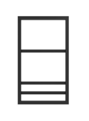 Полотенцесушитель Genesis Aqua Vega 80x53 черный