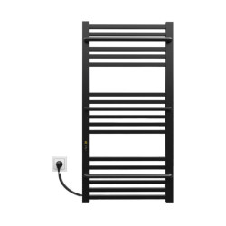 Полотенцесушитель Kosser Міра 1000х500/18 EL тайм. черный