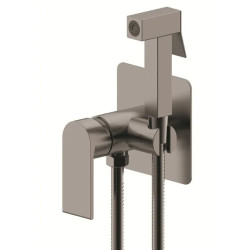 Гигиенический душ со смесителем Koer KI-22015-02 (Цвет нерж) (KR5544)