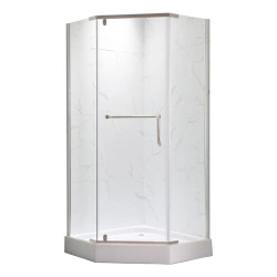 Душова кабіна Mixxus LINES SCT01-90x90x198-TR CHROME прозоре скло 6мм NEW (2 ящ) (MI8370)