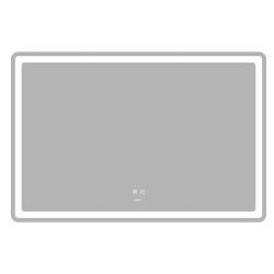 Дзеркало Zerix Mirra MR05-120x80 з LED Touch, Anti-fog, димером, регулятором яскравості (ZX6061)
