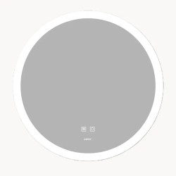 Дзеркало Zerix Solo MC02-60 з LED Touch, Anti-fog, димером, регулятором яскравості (ZX6065)