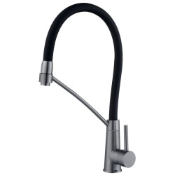 Кухонний змішувач Zerix FUL-017 Graphite Refl. Black (кол.графіт) (ZX5995)