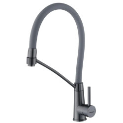 Кухонний змішувач Zerix FUL-017 Graphite Refl.Gray (кол.графіт) (ZX5996)