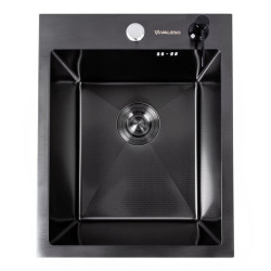 Кухонная мойка Valeso Handmade DECOR Handmade черная