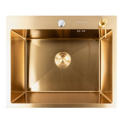 Кухонная мойка Valeso Handmade 60*50 PVD Gold (3,0/0,8)
