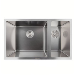 Кухонная мойка Valeso Handmade 76*45 под столешницу (3.0/0.8)