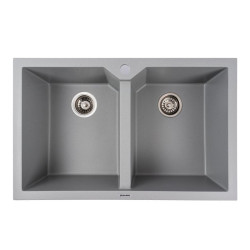 Кухонна мийка Valeso 7950 VIATRIX сірий металік