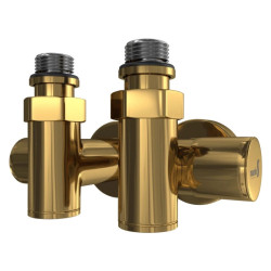 Кран угловой под Тэн Mario золото (4.0.0500.56.G)