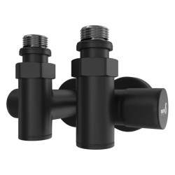 Кран угловой под Тэн Mario черный мат (4.0.0501.56.BP)