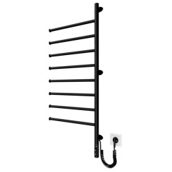 Полотенцесушитель Mario Веєр-I 1000х445/55 електр. TR черный мат (2.3.0409.11.BM)