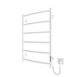 Полотенцесушитель Mario Классик НР-І 800х530/85 електр. TR К белый глянец (2.3.0115.10.WG)