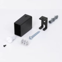 Комплект крепления HF черный матовый, профильный (8.026.046012.BM)