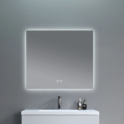 Зеркало Qtap Taurus (TA1) 1000×800 мм с LED-подсветкой Touch, с антизапотеванием, с диммером, рег. темп. цвета QTTAU100080048956