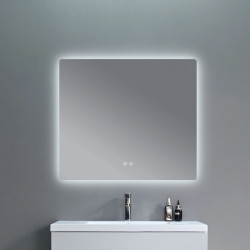 Зеркало Qtap Taurus (TA2) 800×600 мм с LED-подсветкой Touch, с антизапотеванием, с диммером, рег. темп. цвета QTTAU8006004895