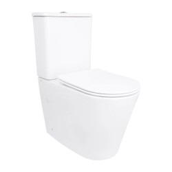 Унитаз-компакт Qtap Arvin Ultra Quiet 630×350×795 мм с сиденьем Soft-close, White QTARV27W49259