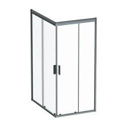 Душевая кабина Am.Pm Gem W90UG-404-120290-BT 120x90 прозрачная, профиль черный мат.