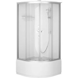 Душевая кабина Am.Pm X-Joy W94C-401A-090MT 90x90 профиль мат.хром, прозрачная