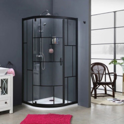 Душова кабіна Damixa Gala Round Pivot 53WG-401-090BP 900х900х1900