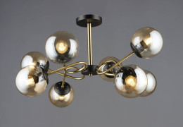 Люстра Valeso A4419/8 медь + Черный