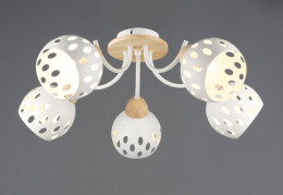 Люстра Valeso B N6655/5 Белый + Дерево