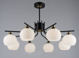 Люстра Valeso N6616/8 Черный + медь