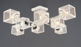 Люстра Valeso N6637/8 Белый + Хром