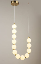 Люстра подвесная светодиодная Valeso LED 24W Белый медь Сталь Акрил YH1439/24W