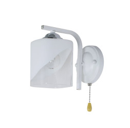 Бра настінне Sirius 07245/1 Matte White+CR на 1 плафон