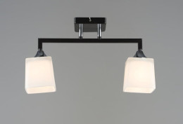 Люстра потолочная Sirius B N6116/2 COFFEE+CR на 2 плафона