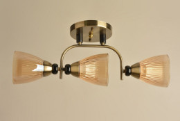 Люстра потолочная Sirius Л 8083/3А на 3 плафона