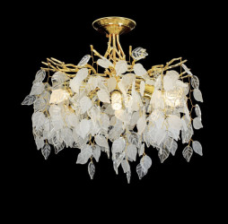 Люстра стельова Valeso 33026/460 золотий на 6 ламп E14