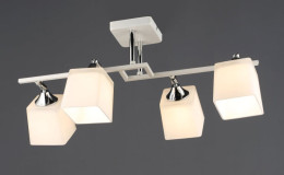 Люстра потолочная Valeso B N6646/4 WT+CR на 4 плафона