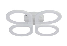 Люстра стельова світлодіодна Valeso 1143/4, LED 104W, з пультом, Білий