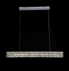 Люстра стельова світлодіодна Valeso 6709-800L, хромовий