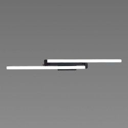 Люстра стельова світлодіодна Valeso LDD13316 BK чорна