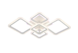 Люстра потолочная светодиодная для гостинной и спальни Valeso 2055/5 Белый 128W