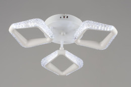 Люстра світлодіодна акрилова Sirius B YH1301/3 WT 18W