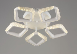 Люстра светодиодная акриловая Sirius B YH1301/5 WT 30W