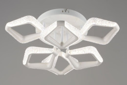 Люстра светодиодная акриловая Sirius B YH1301/6 WT 36W