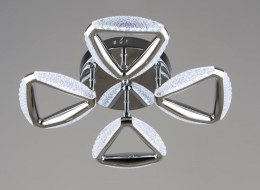 Люстра светодиодная акриловая Sirius B YH1302/4 CH 24W