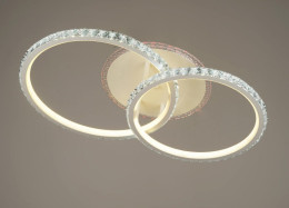 Люстра светодиодная акриловая Sirius B YT393/2 (80W+12W RGB)