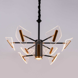 Люстра светодиодная акриловая Sirius N 3718-6+3 (80W)