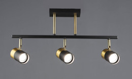 Люстра-спот с поворотным механизмом Valeso B N6664/3 BK+COP