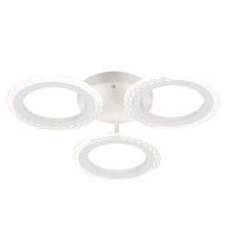 Світлодіодна люстра Valeso G 2701/3 Білий 48W,G 2701/4 WT 64W